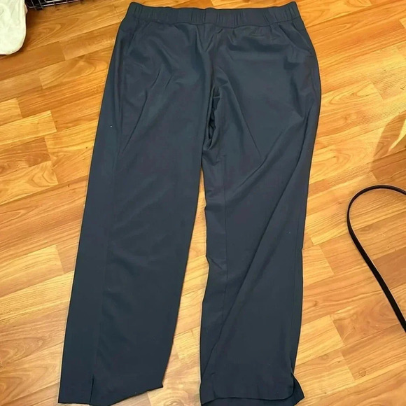 Eddie Bauer Women's Ladies' Ankle Pants Blue Size L - Picture 1 of 5